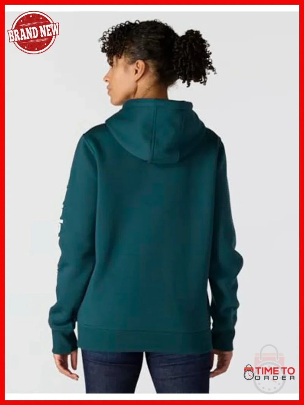 Pullover Hoodie with Kangaroo Pocket and Media Pocket